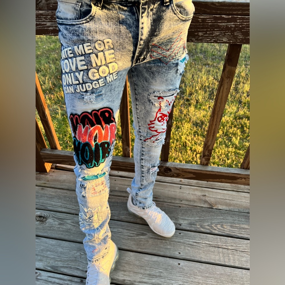 •Hate Me or Love Me Jeans• by MAISON NOIR